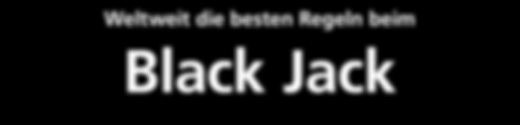 Black Jack Tabelle - 897340